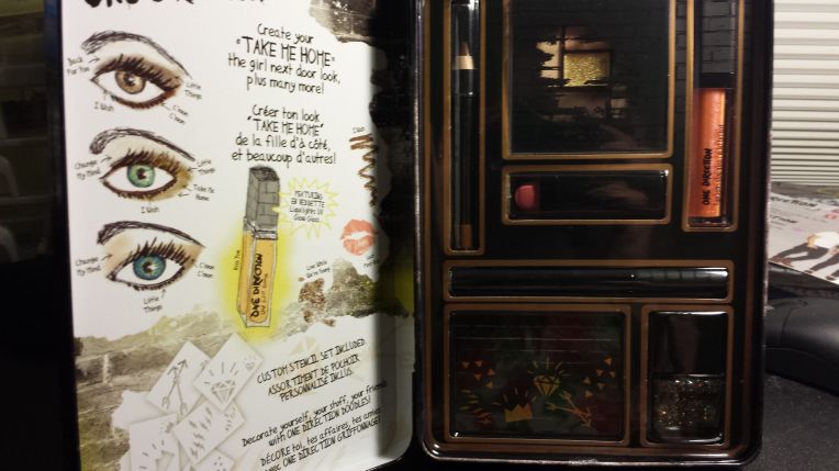 One Direction "Take Me Home" collection box interior